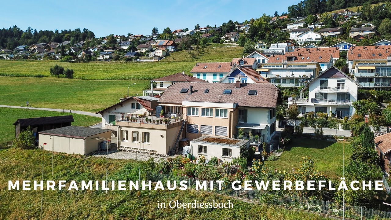 Mehrfamilienhaus mit Gewerbefläche in Oberdiessbach - VERKAUFT