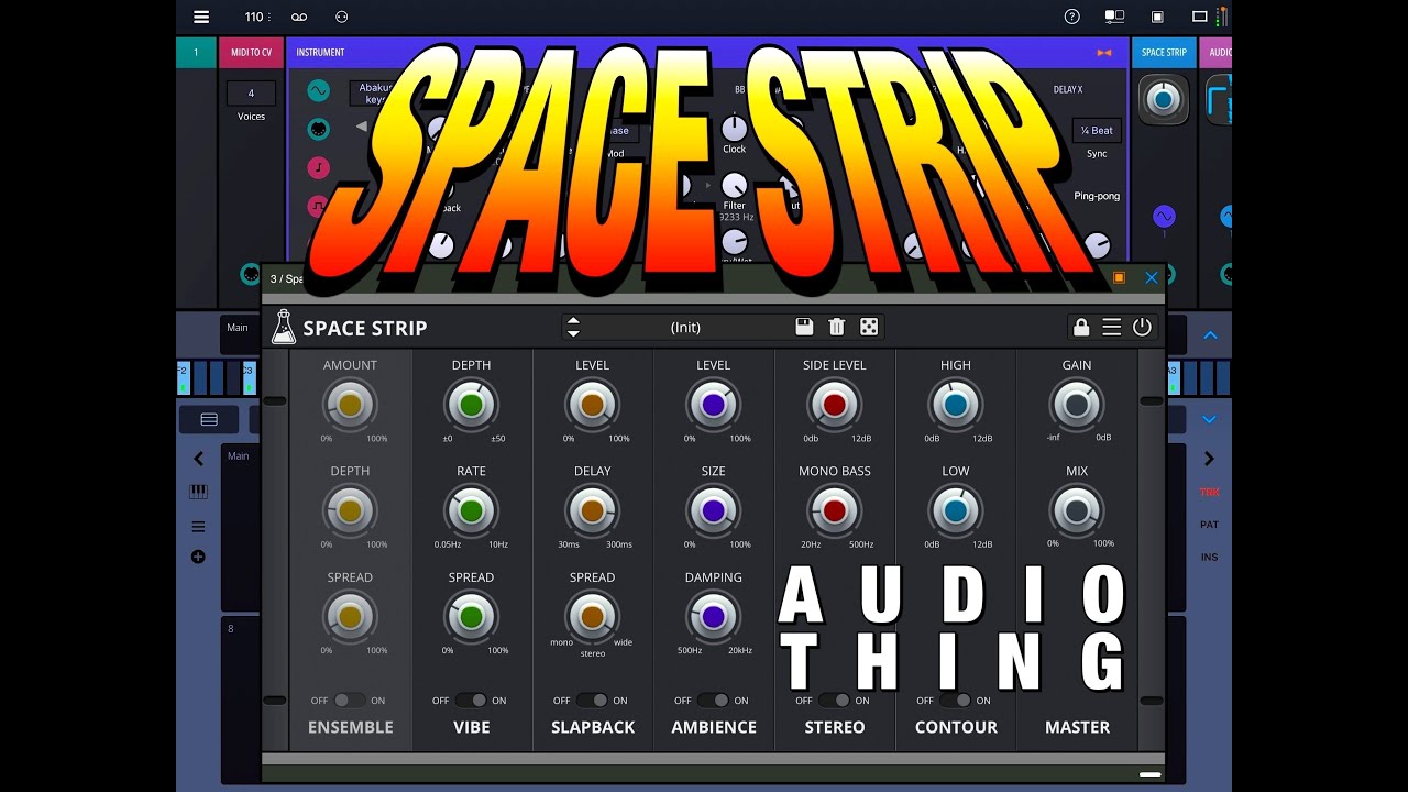 Space Strip — шестимодульный многофункциональный канальный процессор эффектов от Audio Thing — де...