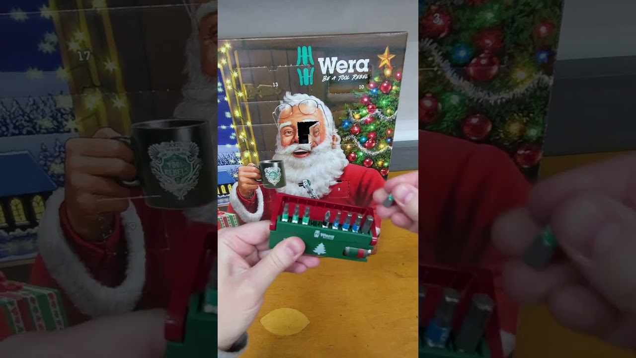 Wera Christmas Advent Calendar - Day 22 to 24 