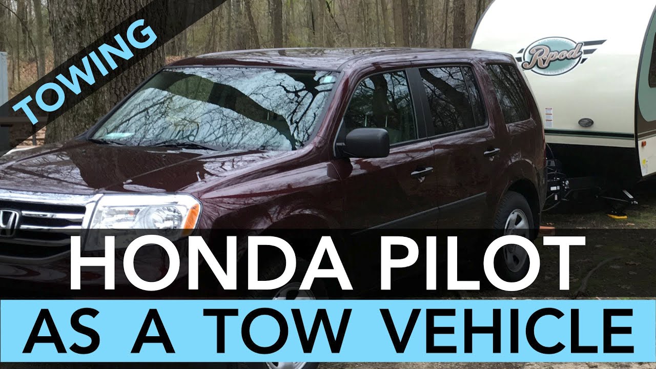 Буксировка R-Pod RV с помощью Honda Pilot