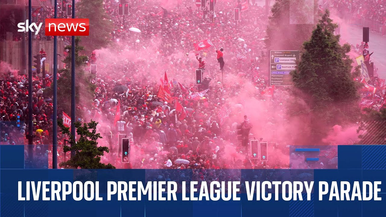 Liverpool FC's victory parade after Premier League win