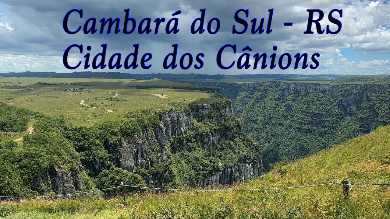 Vem com a gente nessa aventura de moto até Cambará do Sul/ Cidade dos Cânions 
