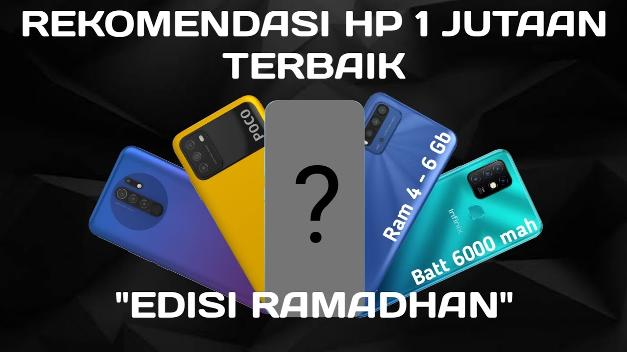 EDISI LEBARAN - Rekomendasi HP 1 Jutaan Terbaik | Berani Pamer HP !
