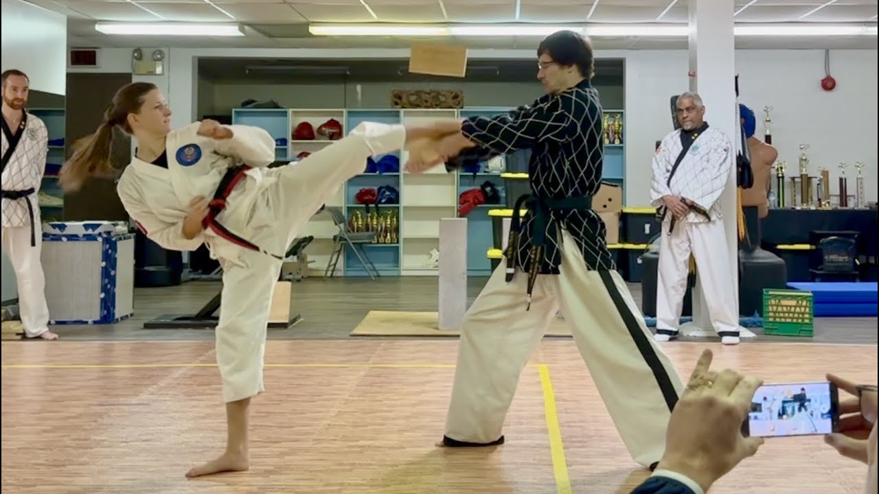 CKMAF Black Belt Testing Breaking 10 21 23
