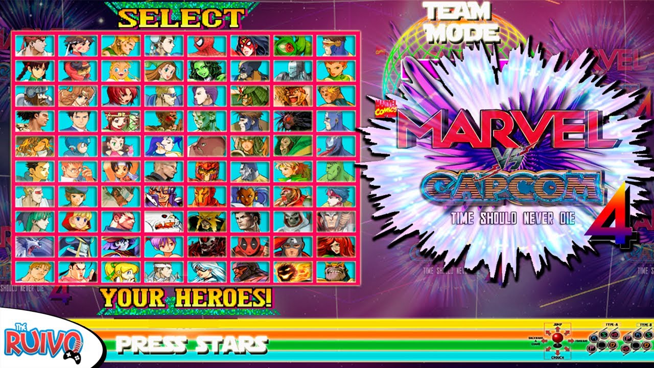 Marvel vs. Capcom 4 - ÓTIMO Jogo de Mugen!