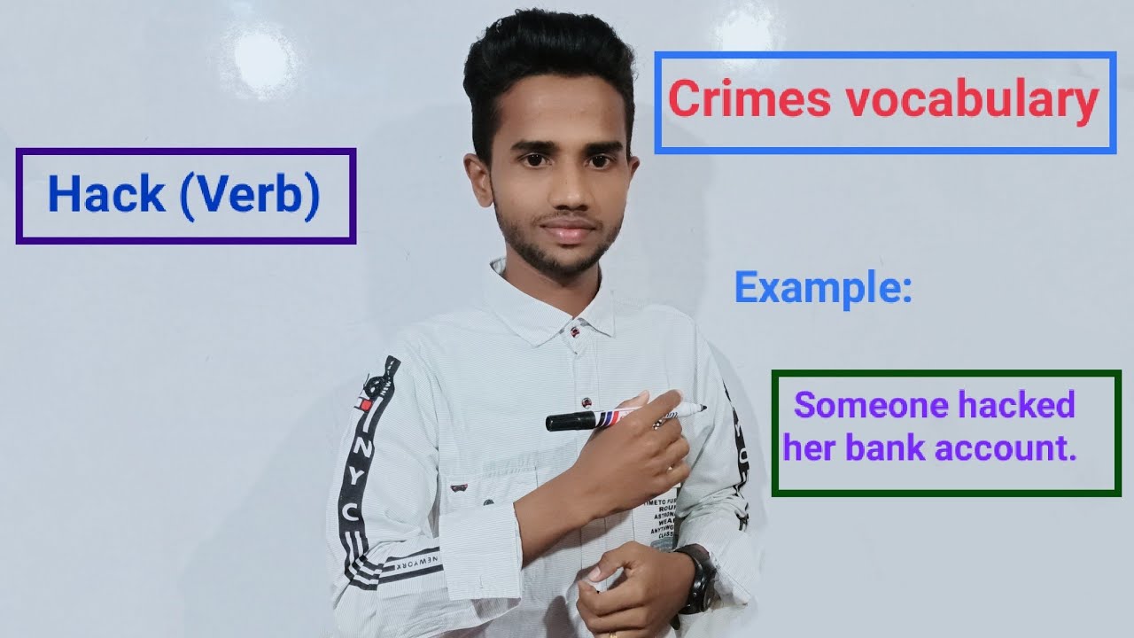 Crime-related vocabulary at Easy English Center-EEC #English #Vocabulary