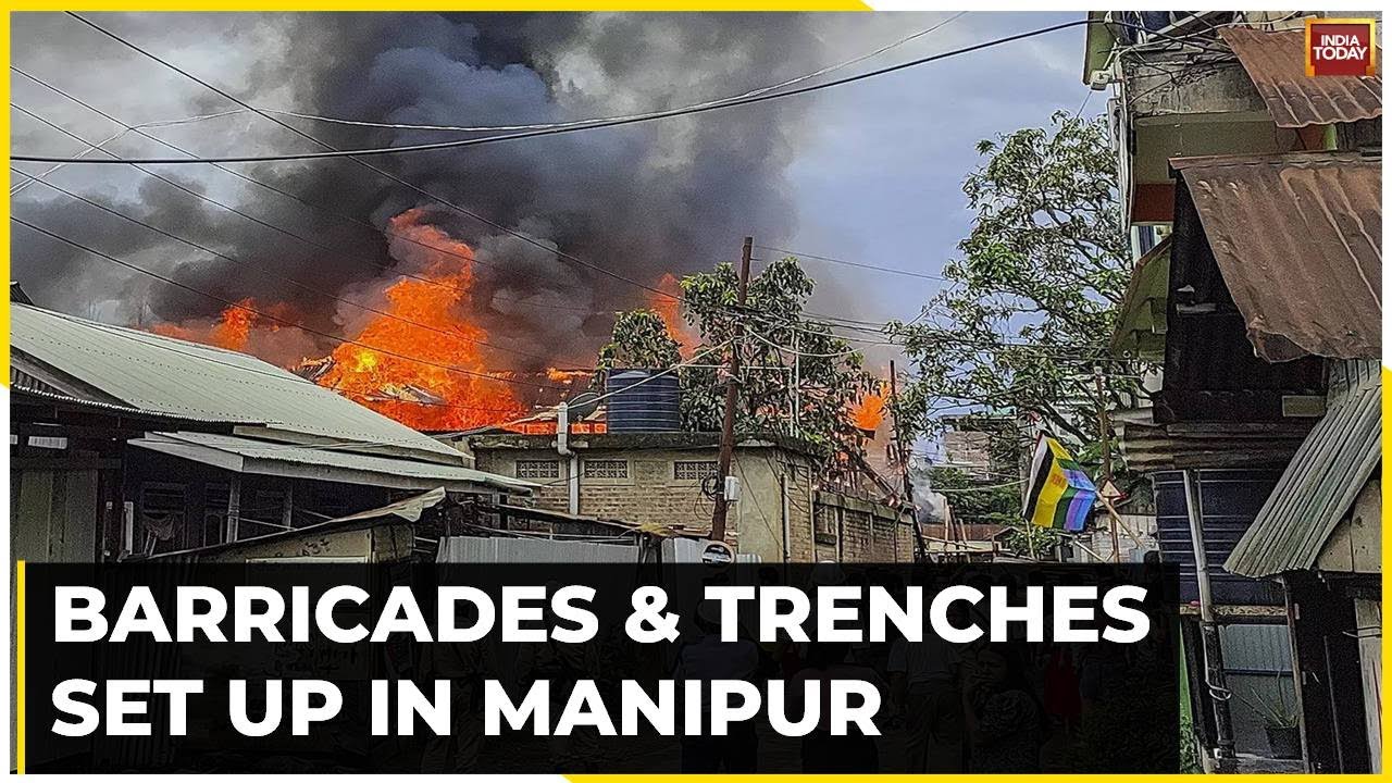 Manipur Crying : Barricades & Trenches Set Up In Burning Manipur| Ground Report