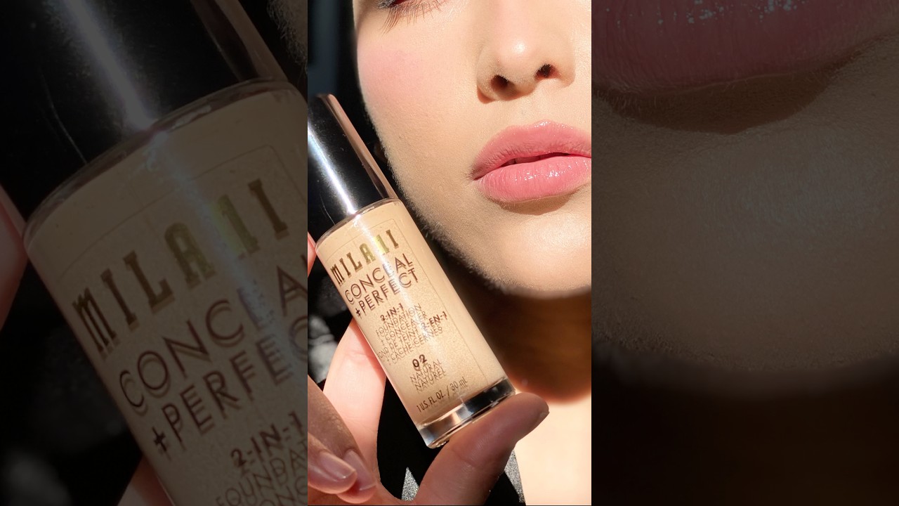 Conceal + Perfect 2-in-1Foundation + Concealer by ​⁠Milani #makeup #foundation #contentcreator
