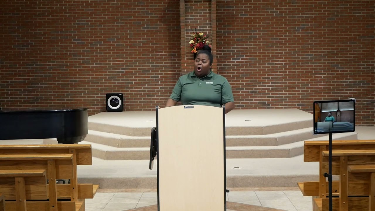 Brief African American Spiritual Lecture Recital Eastern Michigan University