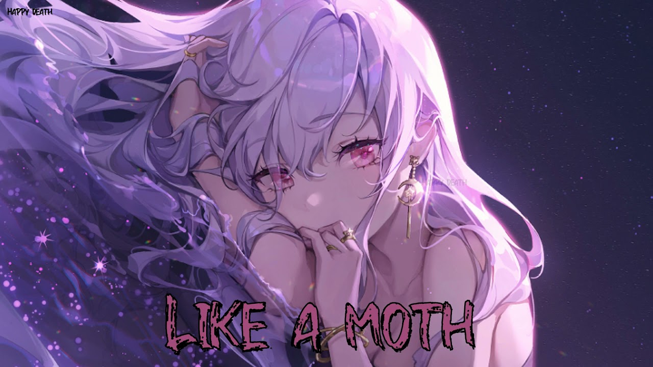 Nightcore - Like A Moth To Flame || Besomorph & Anthony Keyrouz (feat. HALUNA)