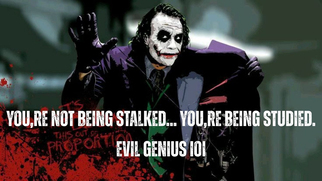 OF COURSE YOU'RE UNDER SURVEILLANCE... YOU'RE THE MOST INTERESTING PERSON ON THE PLANET 🌎✨ || JOKER