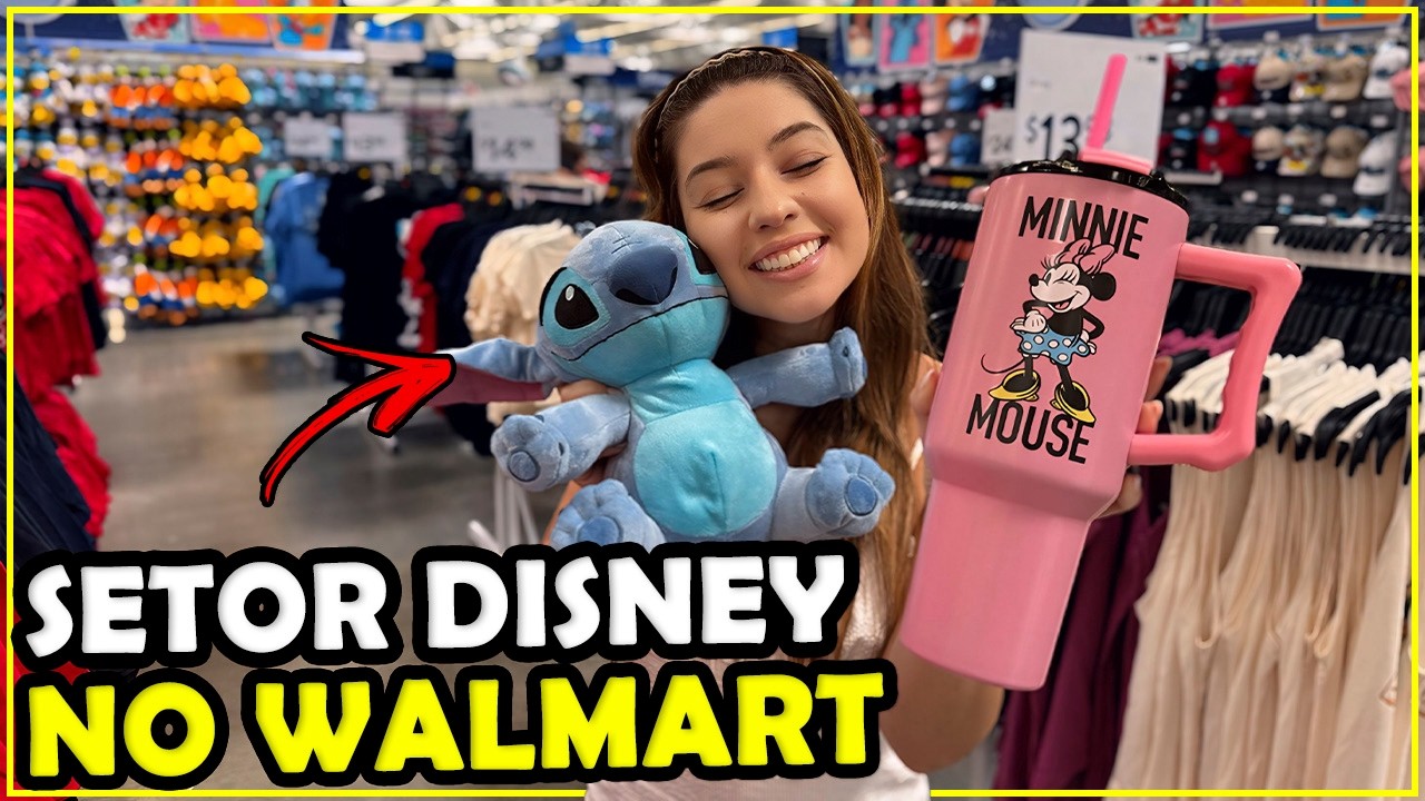 PRODUTOS DA DISNEY NO WALMART DE ORLANDO