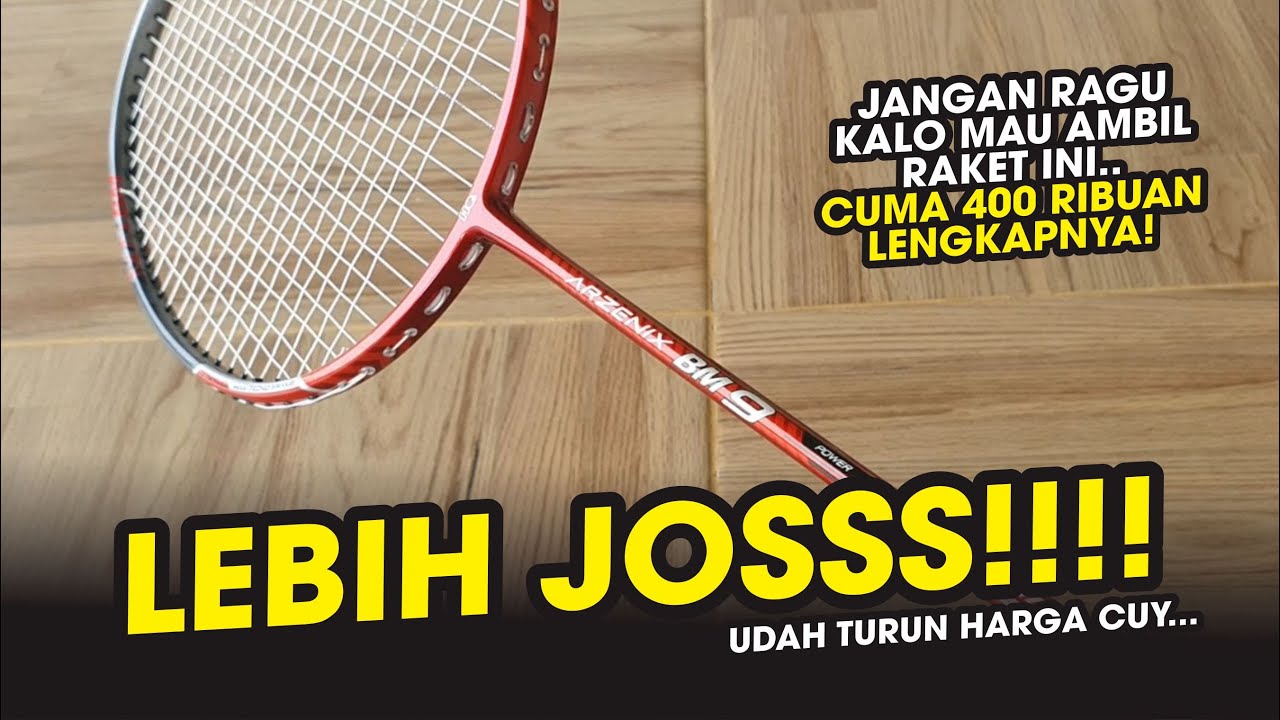 ОЧЕНЬ ДОВОЛЬН!!! Жёсткое решение для ракетки за 400 тысяч рупий... Полный обзор ракетки Hiqua Arz...