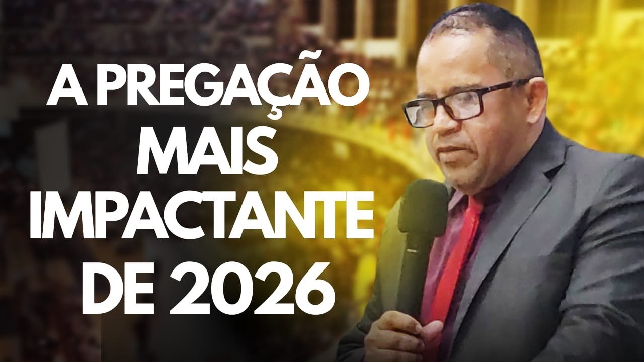 A PREGAÇÃO MAIS IMPACTANTE DE 2026 PREGAÇÃO EVANGÉLICA 2026