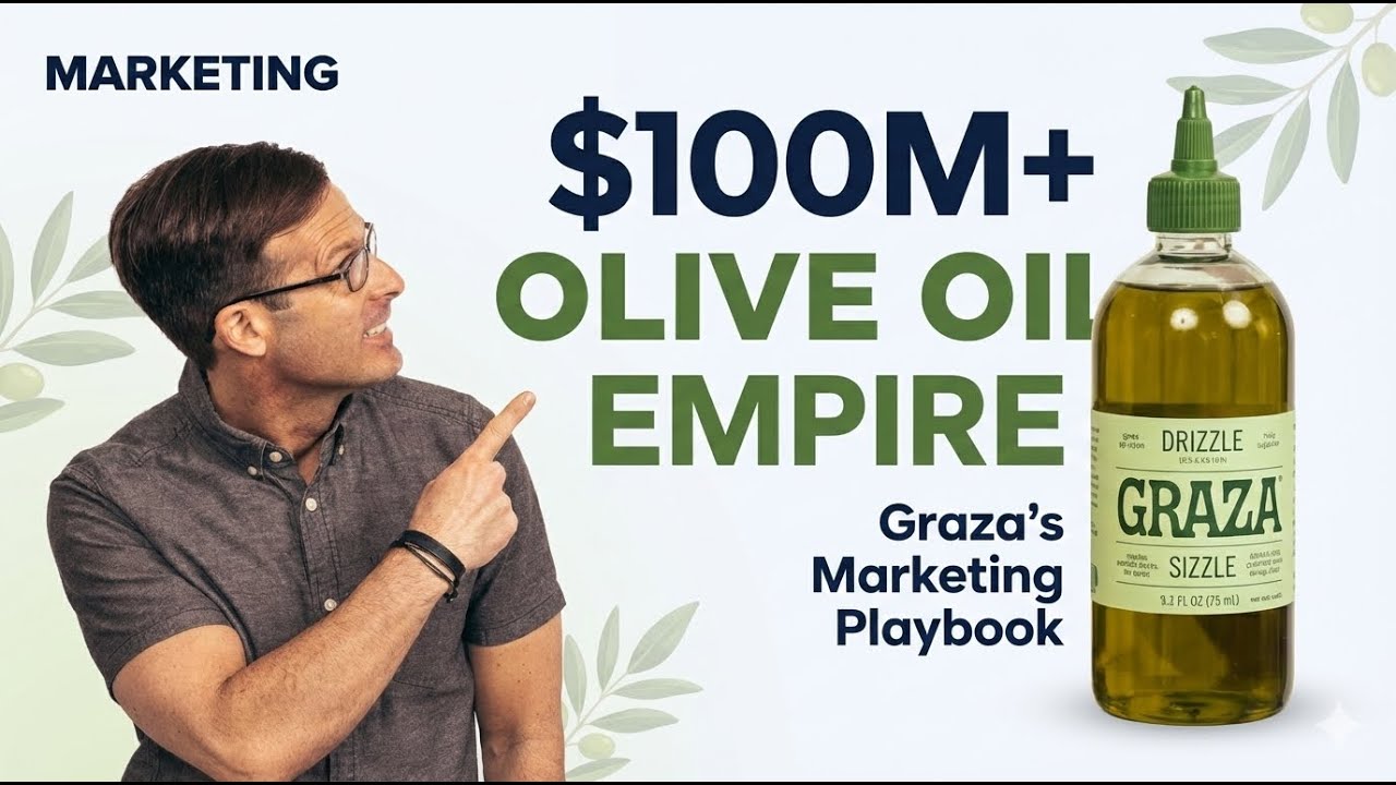 Graza's Marketing Playbook: How Graza Built a $100M+ Olive Oil Empire in Less Than 5 Years