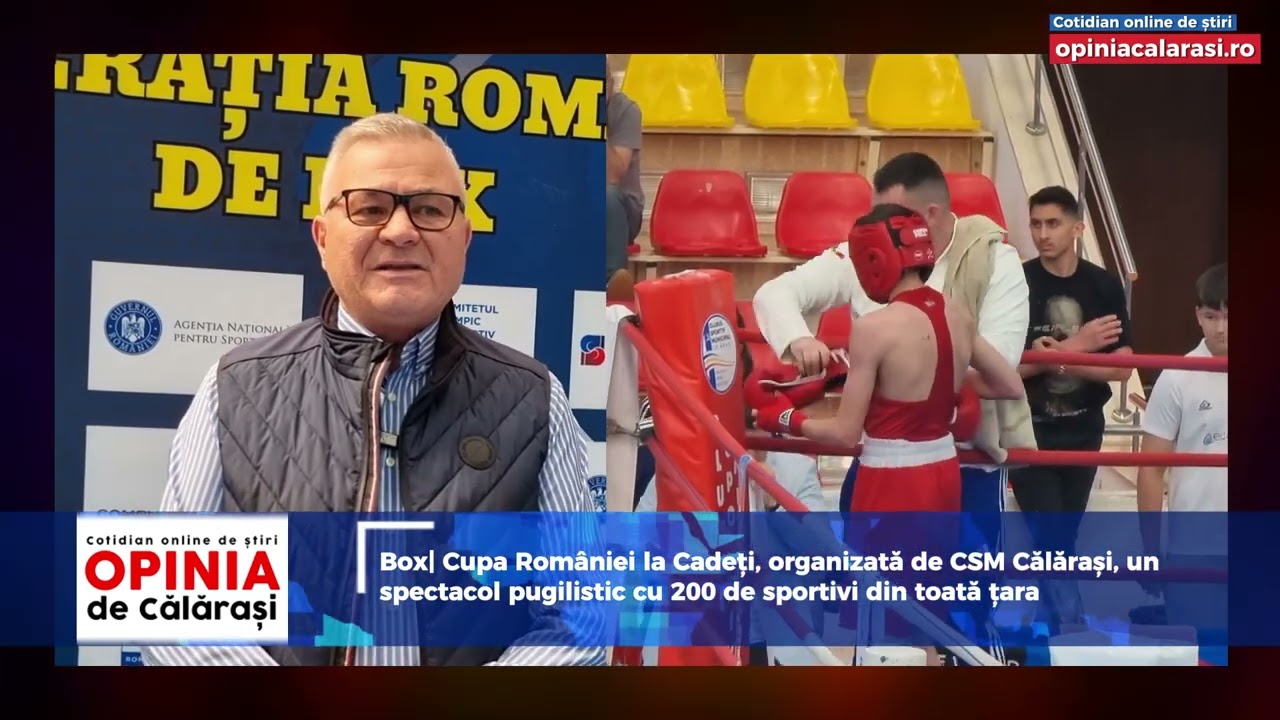 Box| Cupa României la Cadeți, un spectacol pugilistic cu 200 de sportivi din toată țara, la Călărași