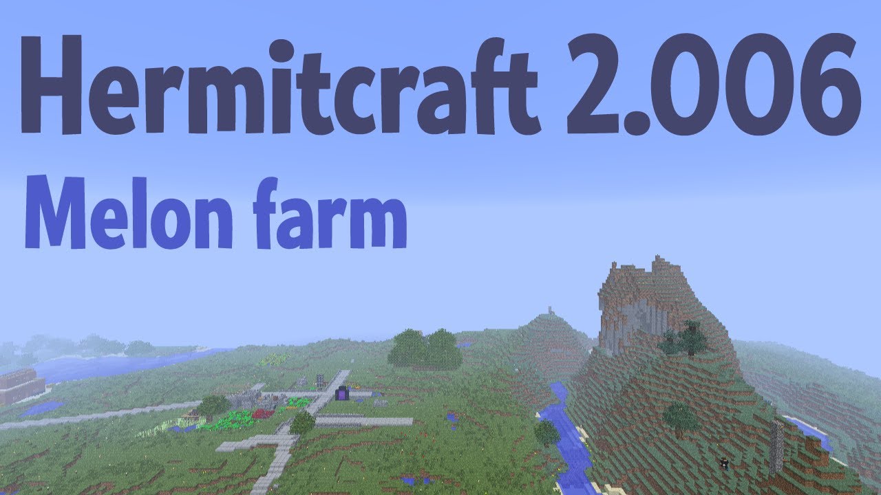 Melon farm with IamSp00n, KingHappy, & Venom #Hermitcraft 2.006
