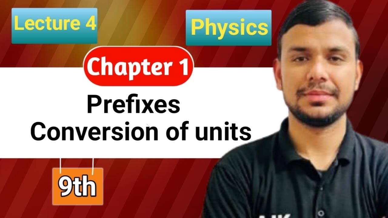 “Prefixes & Conversion of Units with Numericals| Physics Basics | Federal Board | AJK Foundation