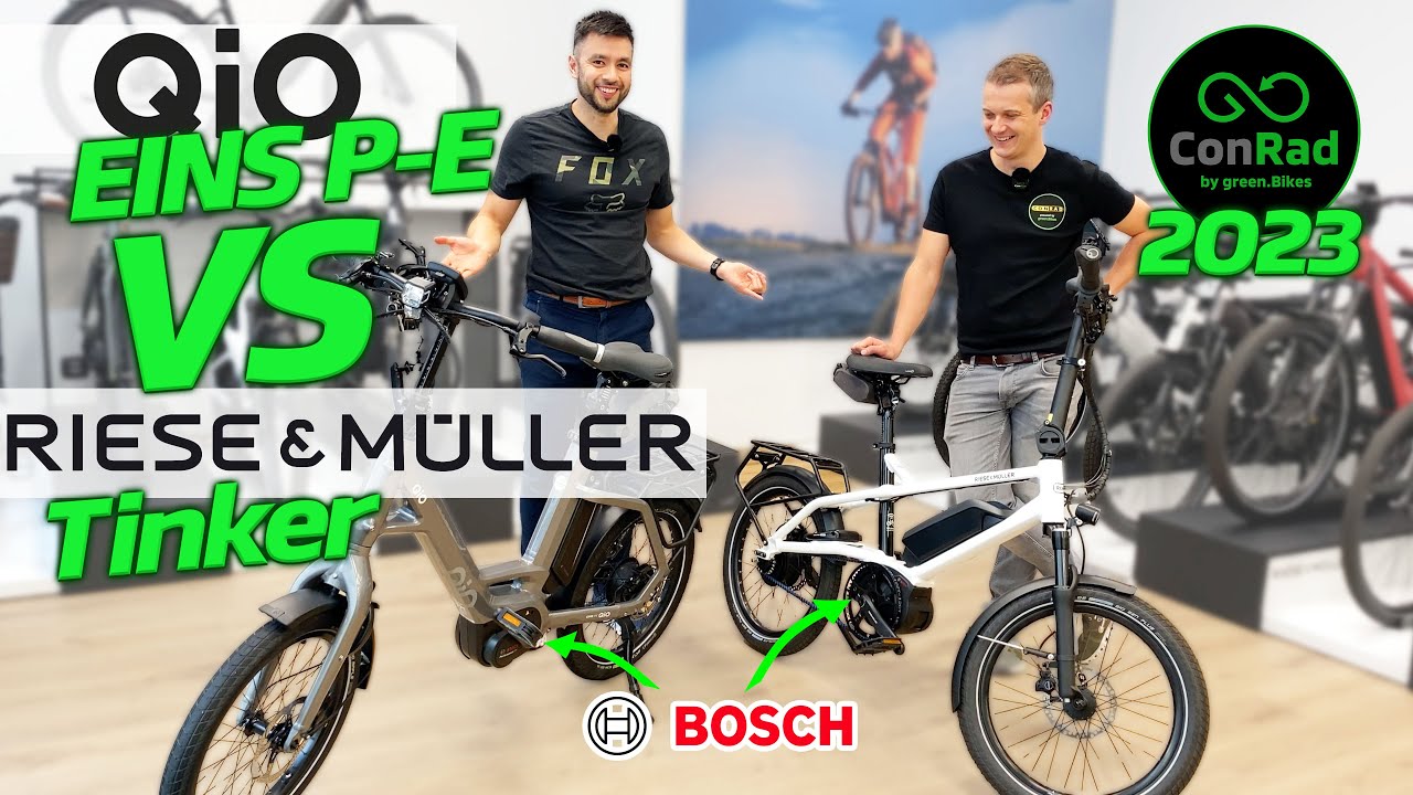 Welches Kompaktrad ist das Beste? QIO Eins P-E vs Riese und Müller Tinker