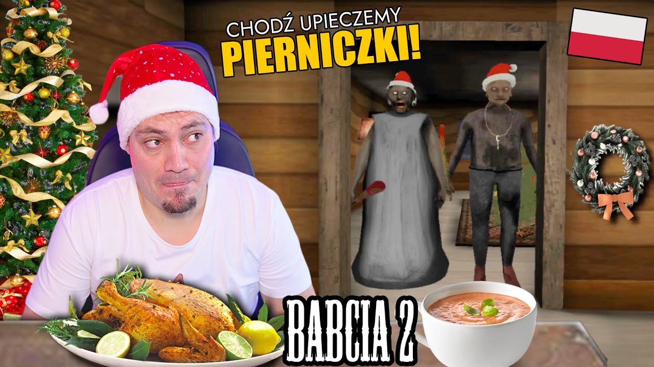 🎄 GRANNY SZYKUJE SIĘ DO POLSKICH ŚWIĄT! *polski mod* | Granny 2 / Babcia 2