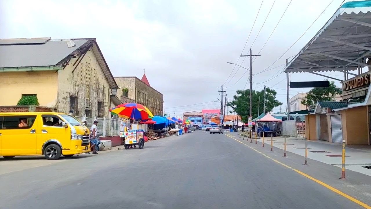 Driving Albouystown / Stabroek / Durban Street Lodge 🇬🇾 GUYANA 2023