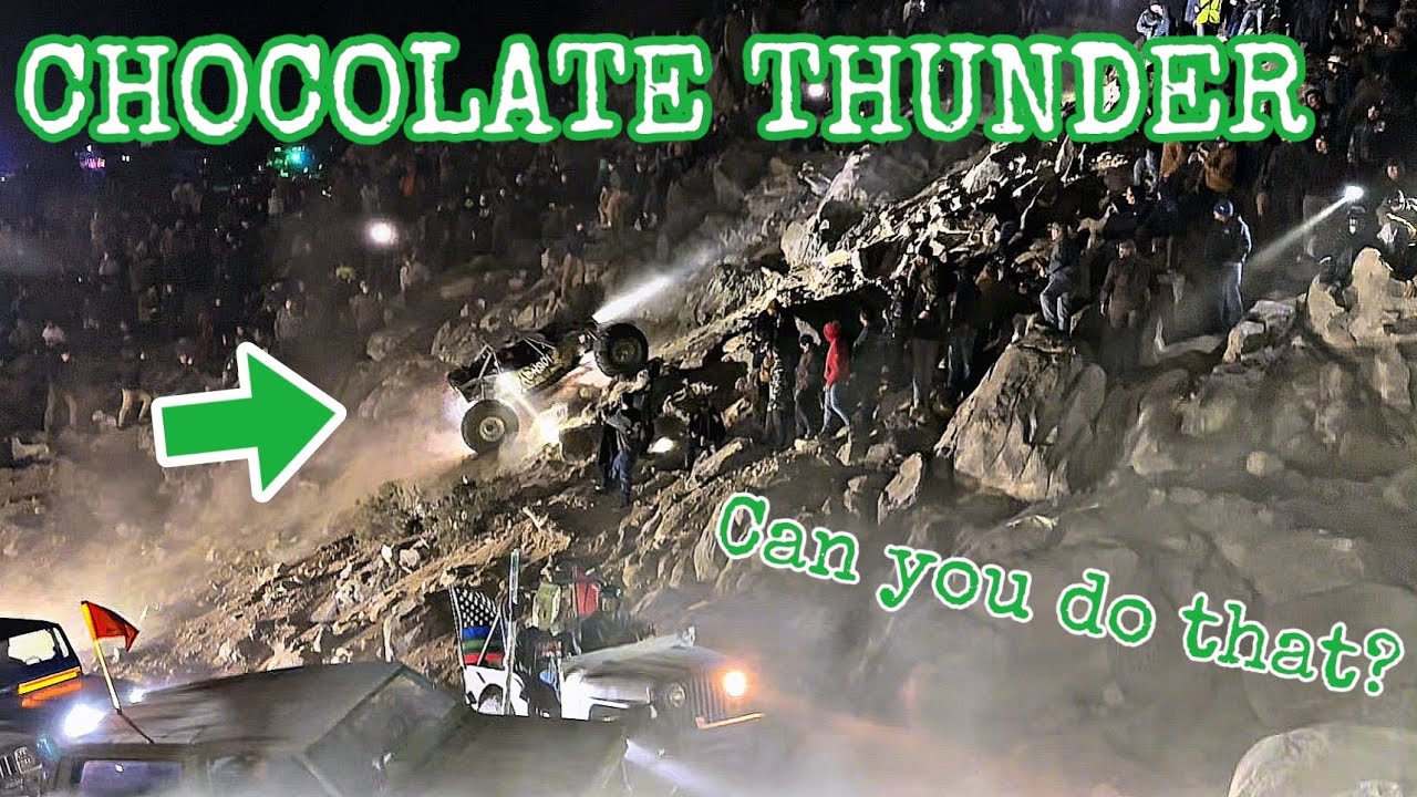 CHOCOLATE THUNDER!! CAN YOU DO THAT!!!