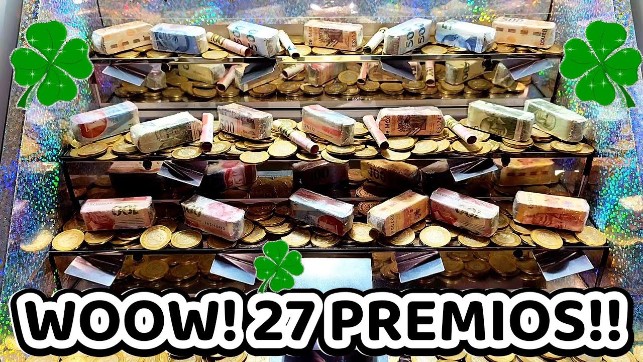 VEAN NADA MÁS!! TODO LO QUE NOS PODEMOS LLEVAR!! MAQUINA EMPUJAMONEDAS DE $10 