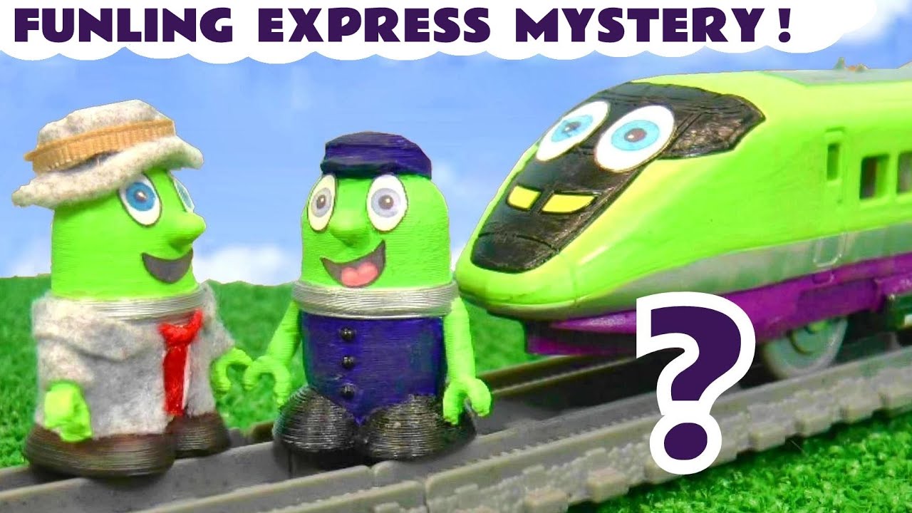 Funling Express Mystery Toy Train Story with the Funlings