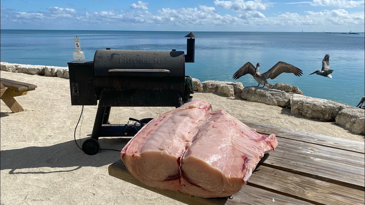 *PARADISE* Smoked Swordfish! Taste Test - Clean and Cook