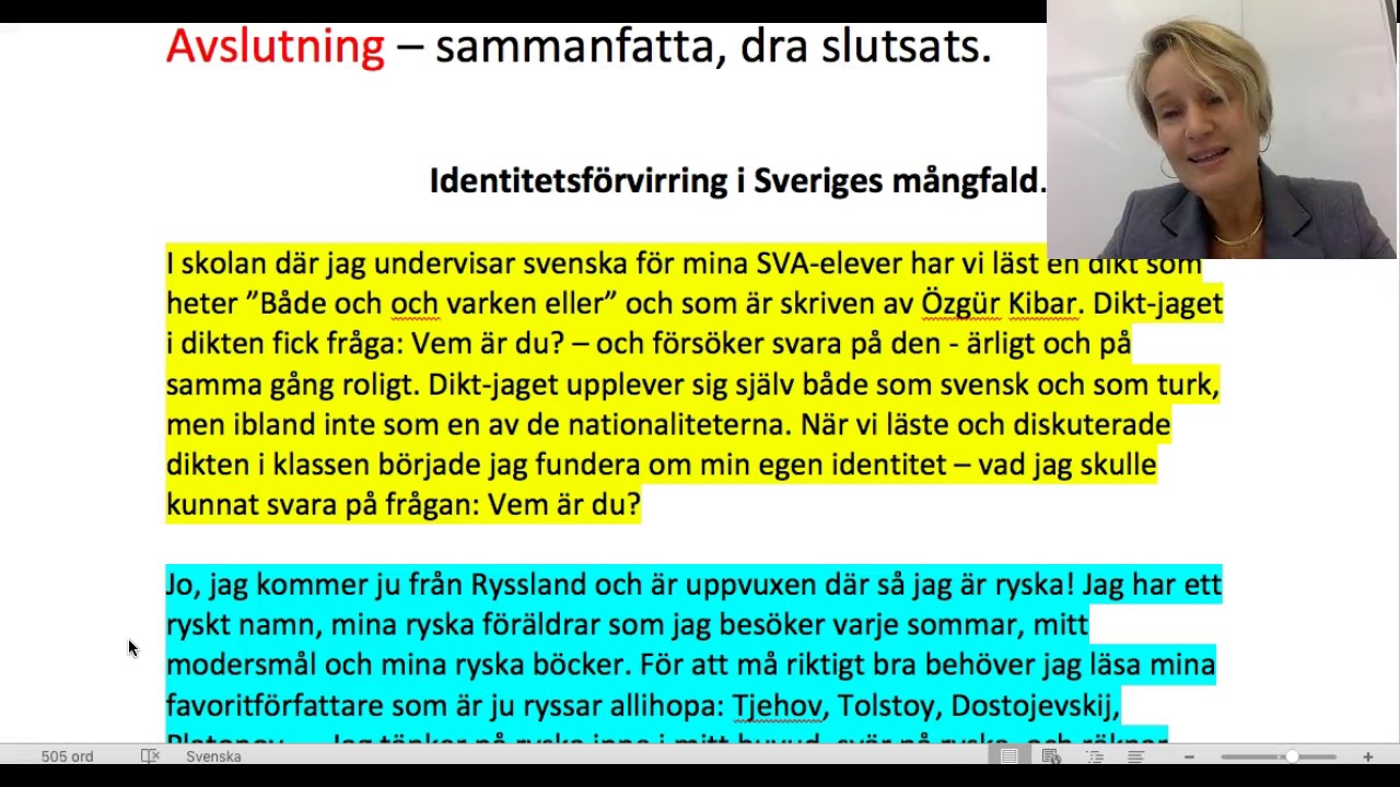 Att skriva ett inlägg