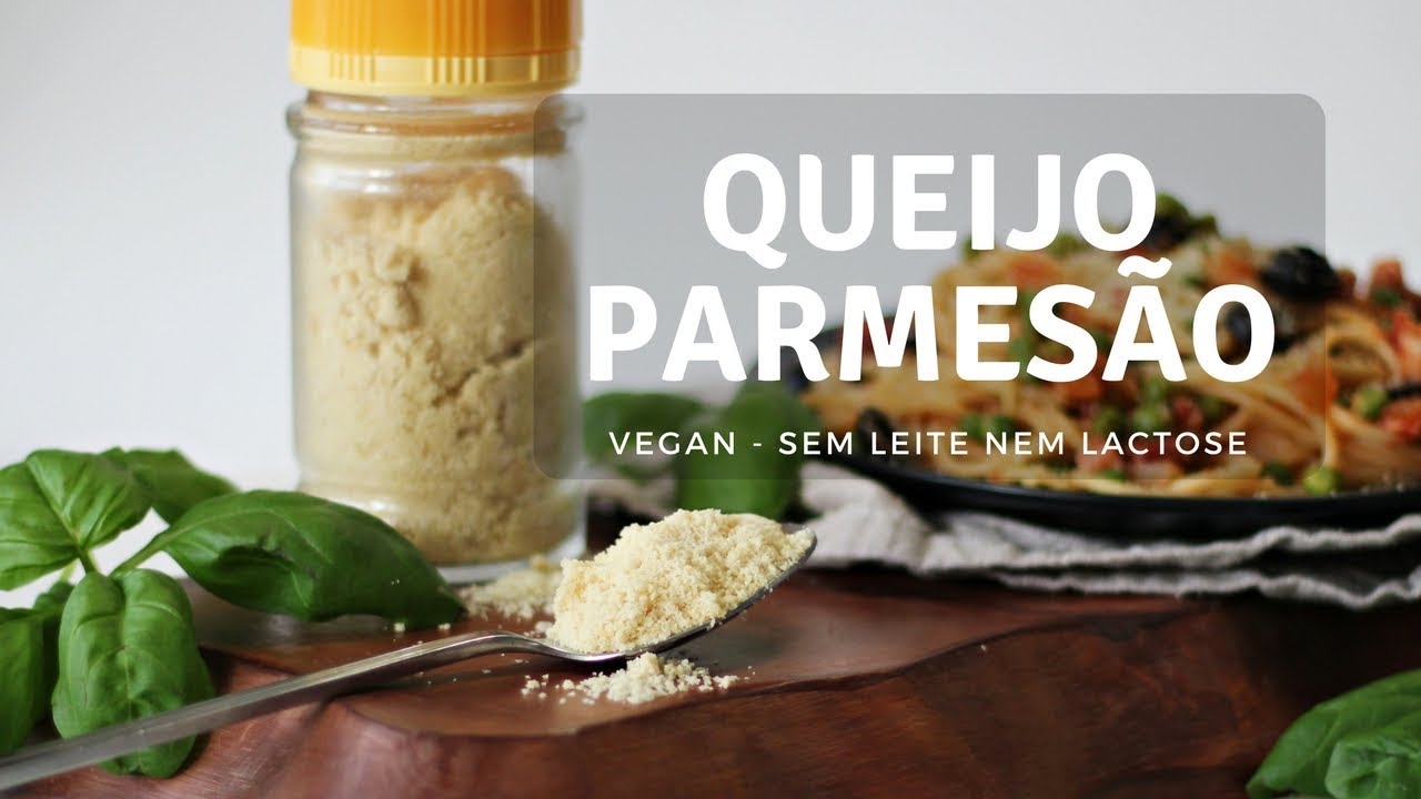 QUEIJO PARMESÃO   VEGAN SEM LEITE, SEM LACTOSE