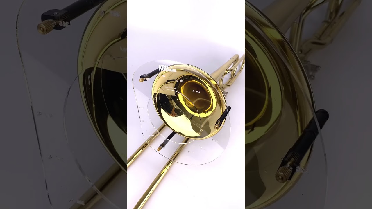 Trombone Sound Deflector by KGUmusic  #kgumusic #brasswind #trombone #tromboneplayer #trombonist