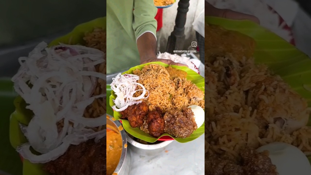 T.nagar தேர் பிரியாணி🤤🔥#Irfansview
