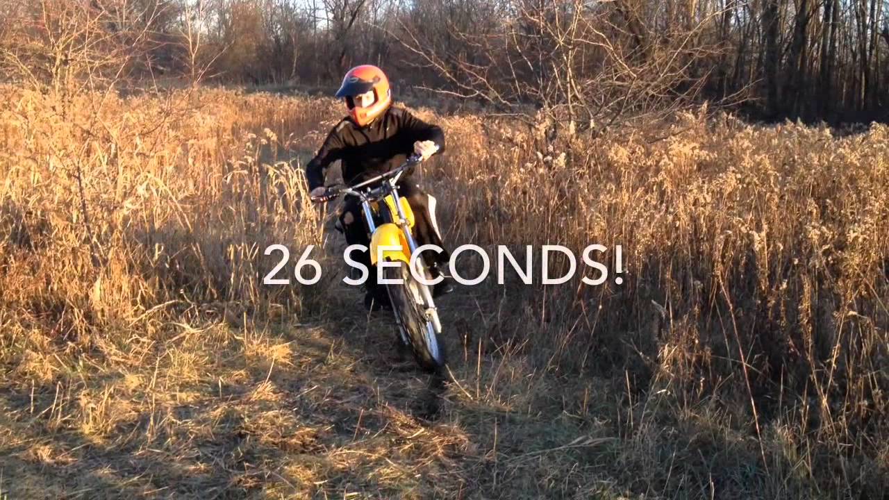 1983 Yamaha YZ80 dirt bike