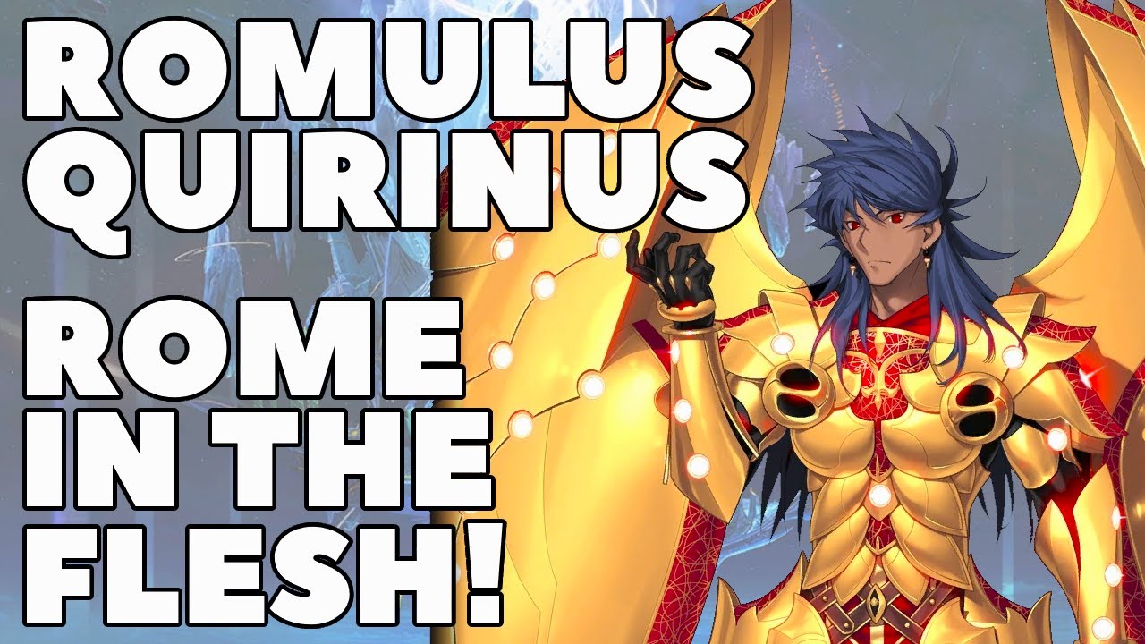 Servant Breakdown: Romulus Quirinus - Best Allies, Craft Essences and Command Codes!