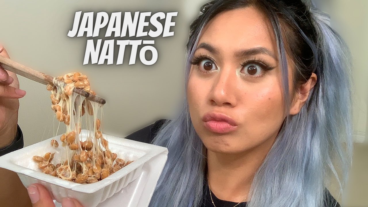 Taste Testing Something You Suggest! *SLIMY* Japanese Natto (Fermented Soybeans)