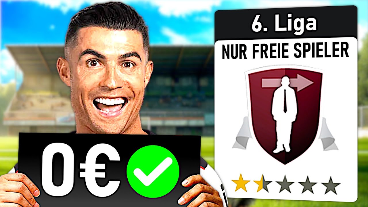 Nur durch FREIE SPIELER aus der 6. Liga an die WELTSPITZE!! 🆓🚀