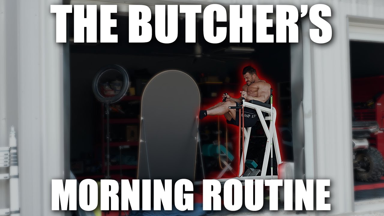 Утренняя рутина мясника