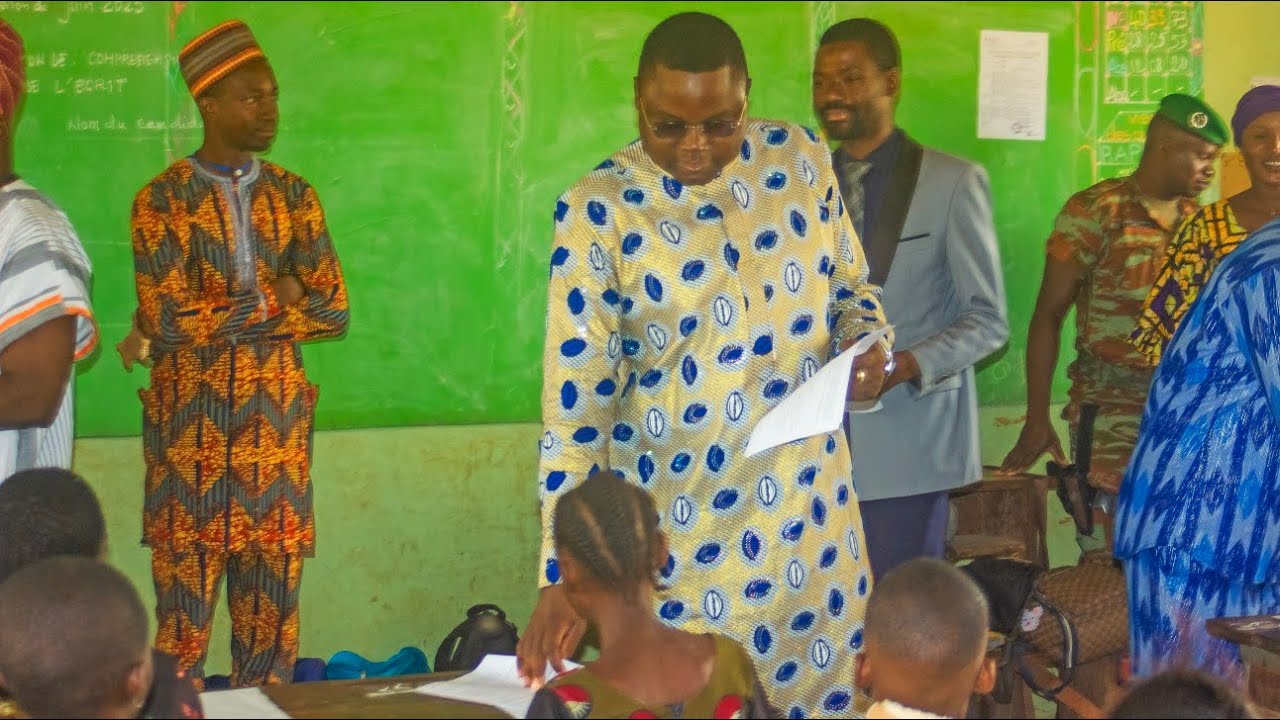 BANIKOARA CEP 2025: Le Maire Bio Sarako TAMOU a lancé les épreuves