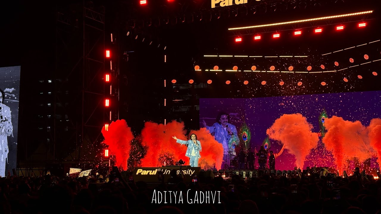Aditya Gadhvi Live Concert #live #trending #viral 