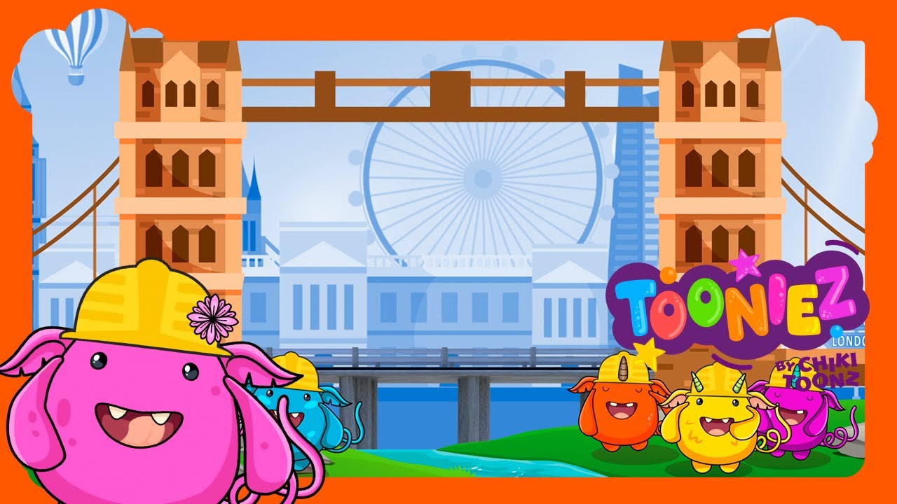 London Bridge Falling Down by @ChikiToonz Nursery Rhymes & Kids Songs #kids #songs