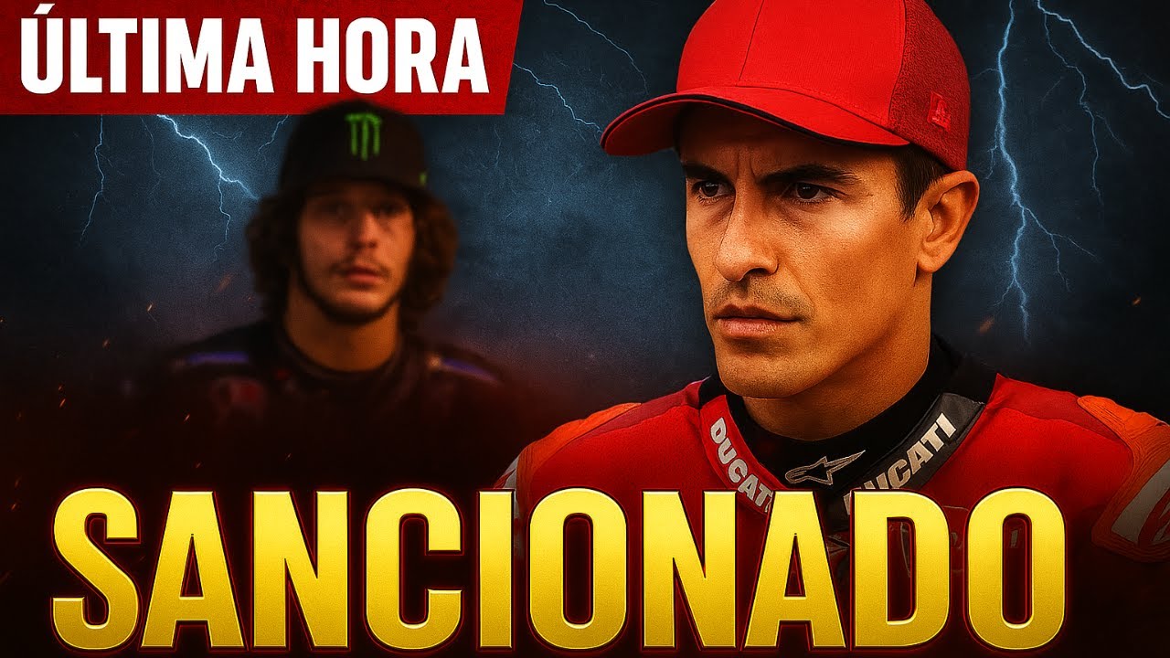 💥 ¡JUSTICIA PARA MÁRQUEZ! Bezzecchi recibe la sanción más polémica del año