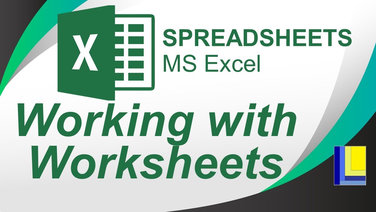 MS Excel | Работа с рабочими листами