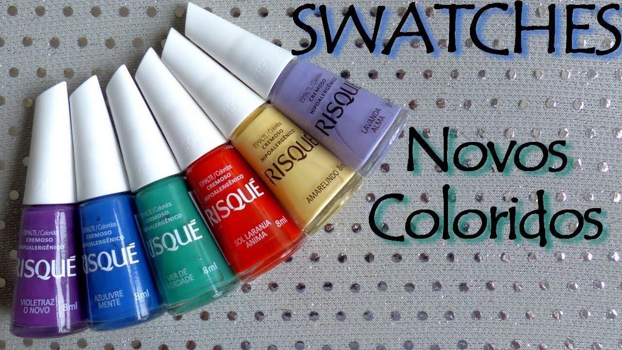 NOVOS COLORIDOS - Risqué |SWATCHES|