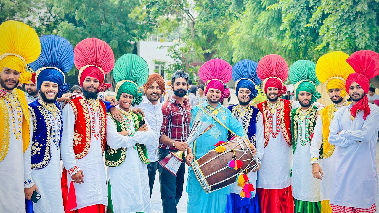 1 winner Dav College Bathinda Bhangra 2024 | Punjabi university patiala
