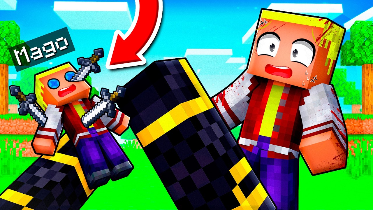 UTILIC&Eacute; un MU&Ntilde;ECO VUD&Uacute; para CONTROLAR a Mi Amigo en MINECRAFT 😱