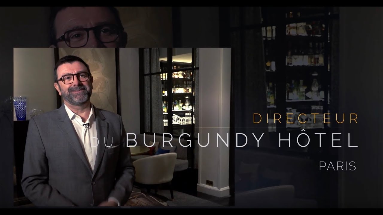 Directeur de l'Hôtel Burgundy Paris *****
