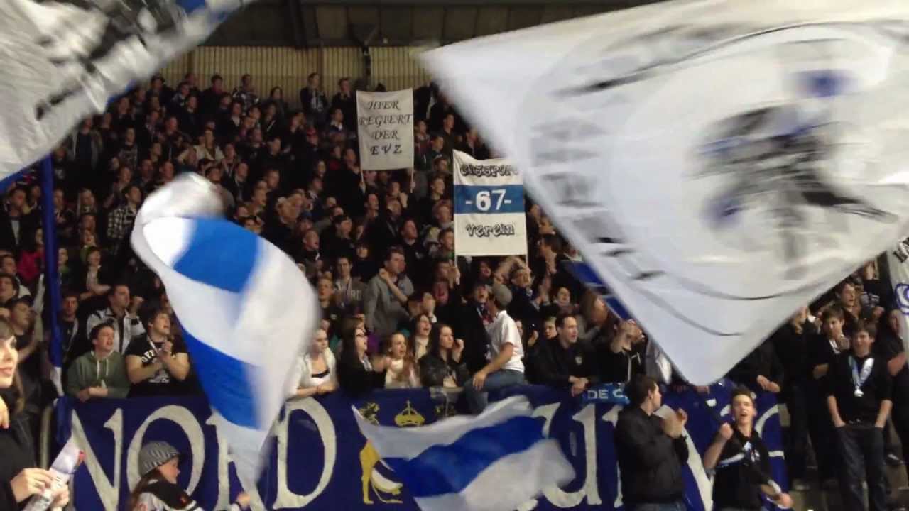 Zug-Fans in Biel