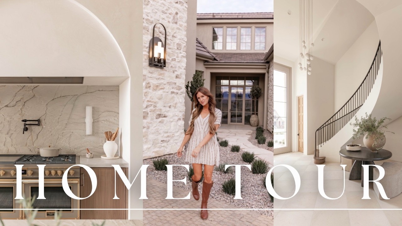 Dream Home FULL TOUR! | Luxury Mediterranean Modern Estate &bull; RL Wyman x Design Loves Detail