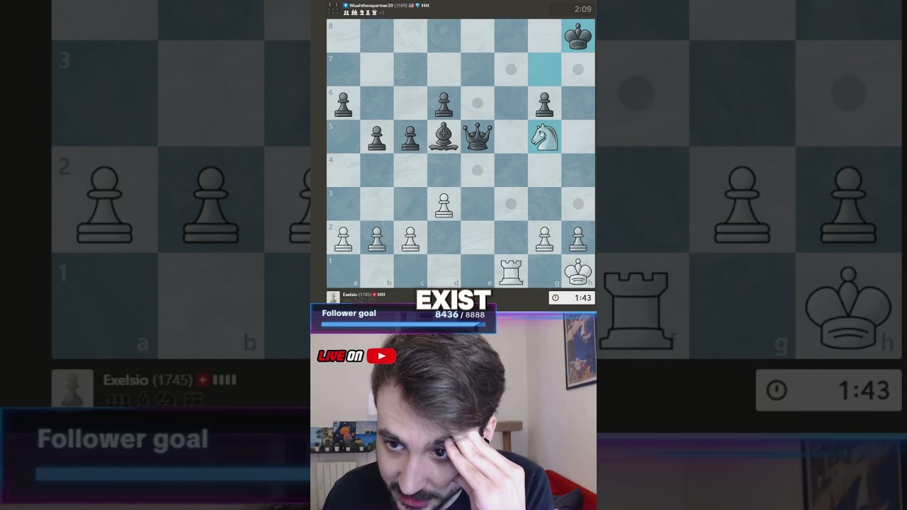 This was unrated btw. Thanks chat #chess #chesstactics #chessmaster